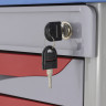 Тележка медицинская Med-Mos ЕТ850-02 ТМ-021АН-00 белая